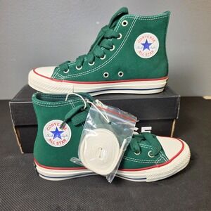 Kids sz 4 Wm 5.5 Converse Chuck Taylor All Star Hi A11983C Forest Green Leather